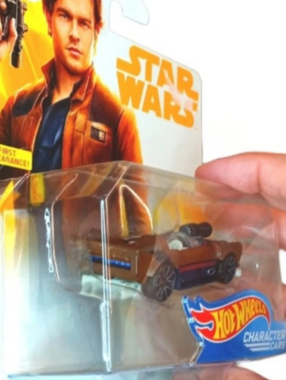Star Wars Die-Cast Han Salo Hot Wheels Character Car | Unopened